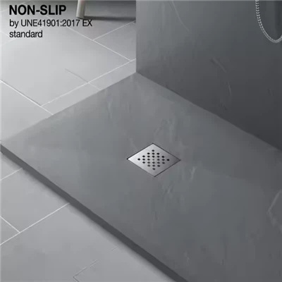 Čierna sprchová vanička 1000 x 800